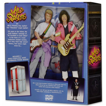 Bill & Ted's Excellent Adventure 8-Inch Retro Figure 2-Pack NECA