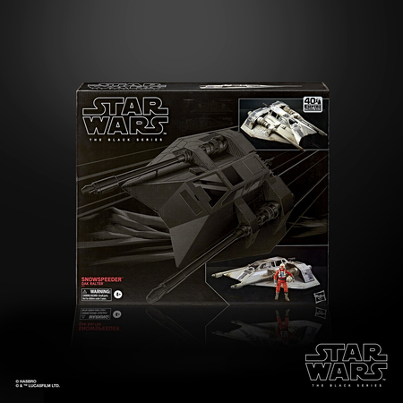 Star Wars The Black Series 6-inch Snowspeeder Vehicle and Dak Ralter Figure Hasbro