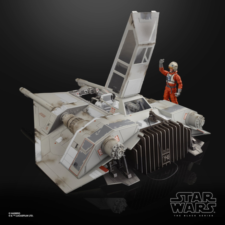 Star Wars The Black Series 6-inch Snowspeeder Vehicle and Dak Ralter Figure Hasbro