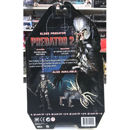 Predators Série 3 Elder (Predator 2) figurine 7 po NECA