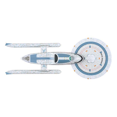 Star Trek Starships Figure Collection Mag  U.S.S. Excelsior NCC-2000 Eaglemoss