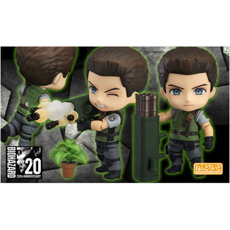 Resident Evil Chris Redfield Biohazard 20th Anniversary Série Nendoroid 691 GoodSmile Company