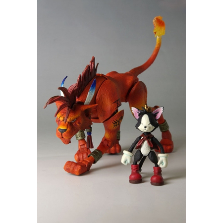 Final Fantasy VII Vol2 No4 Red XIII and Cait Sith figures Square Enix Play Arts