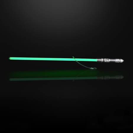 Star Wars The Black Series Kit Fisto Force FX Lightsaber Hasbro