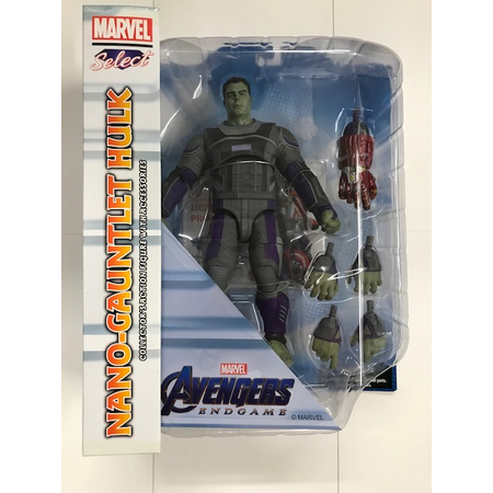 Marvel Select Avengers Endgame Hero Suit Hulk Diamond Select