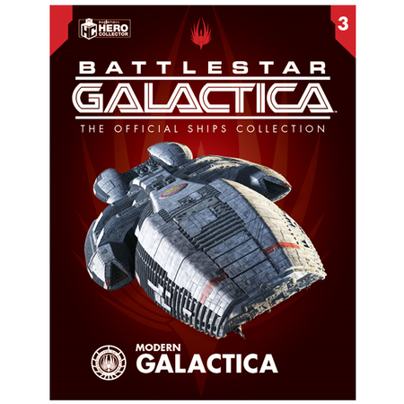 Battlestar Galactica Ships Mag #3 Galactica 2004 Eaglemoss