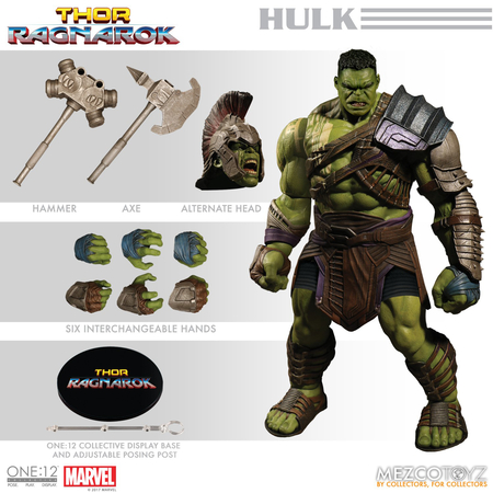 One-12 Collective Marvel Thor Ragnarok Hulk Mezco Toyz