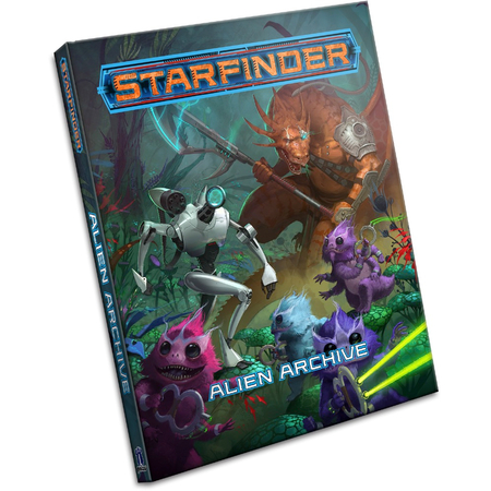 Starfinder Alien Archive livre (anglais) 160 pages Paizo ISBN 978-1-60125-975-2