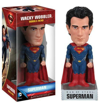 Superman Wacky Wobbler Bobble-head HMV exclusive Funko