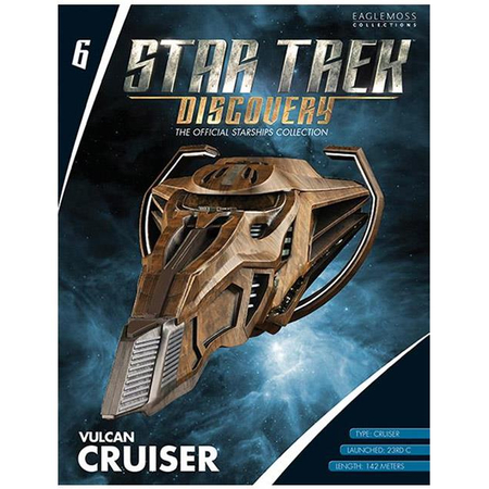 Star Trek Discovery Figure Collection Mag #6 Vulcan Cruiser EagleMoss