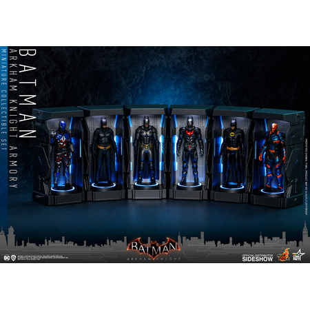 Batman: Arkham Knight Armory Miniature Ensemble de collection Hot Toys 906123