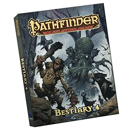 Pathfinder Roleplaying Game Bestiary 4 livre (anglais) 320 pages Paizo ISBN 978-1-60125-575-4