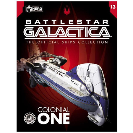 Battlestar Galactica Ships Mag #13 Colonial One Eaglemoss
