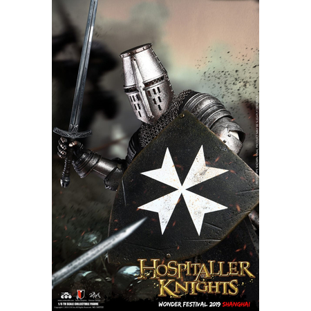 The Crusader Hospitaller Knight Wonder Festival figurine 1:6 COO Models SE050