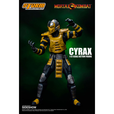 Mortal Combat Cyrax figurine 1:12 Storm Collectibles 905855