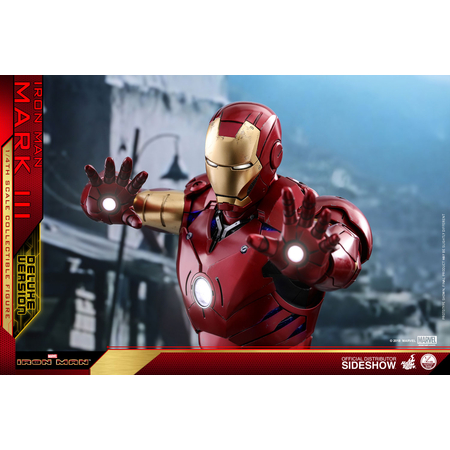 Iron Man Mark III REGULIERE Version Série Quarter Scale figurine échelle 1:4 Hot Toys 903411