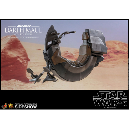 Darth Maul with Sith Speeder (Special REGULAR Edition) Sixth Scale Figure by Hot Toys Episode I: The Phantom Menace - DX Series 903737