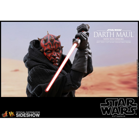 Darth Maul with Sith Speeder (Special REGULAR Edition) Sixth Scale Figure by Hot Toys Episode I: The Phantom Menace - DX Series 903737