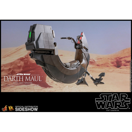 Darth Maul with Sith Speeder (Special REGULAR Edition) Sixth Scale Figure by Hot Toys Episode I: The Phantom Menace - DX Series 903737