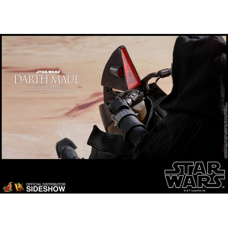 Darth Maul with Sith Speeder (Special REGULAR Edition) Sixth Scale Figure by Hot Toys Episode I: The Phantom Menace - DX Series 903737