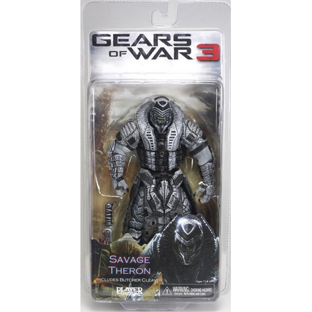 Gears of War 3 Series 3 Savage Theron (includes butcher cleaver and triangular helmet) NECA 52213