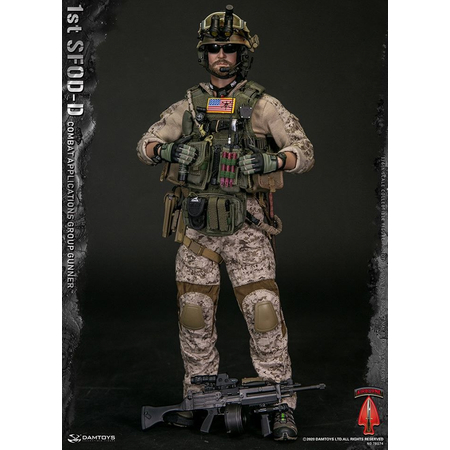 1st SFOD-D Combat Applications Group Gunner figurine 1:6 Damtoys 78074
