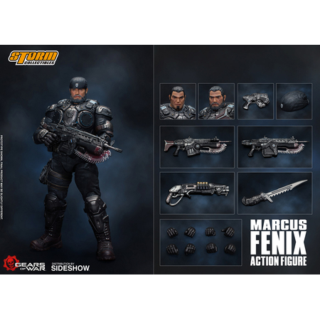 Marcus Fenix figurine 1:12 Storm Collectibles 905070