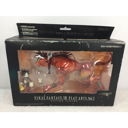 Final Fantasy VII Vol2 No4 Red XIII and Cait Sith figures Square Enix Play Arts