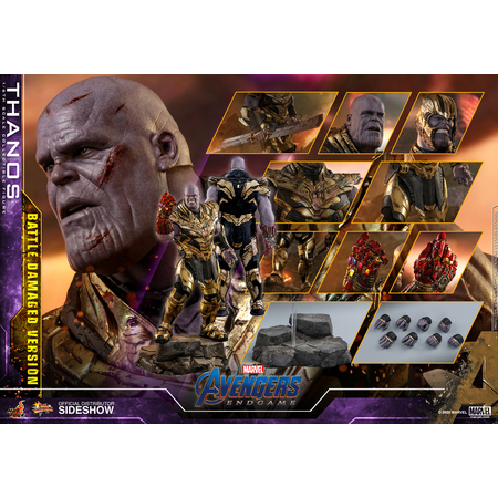 Thanos (Battle Damaged Version) Avengers: Endgame figurine 1:6 Hot Toys 905891