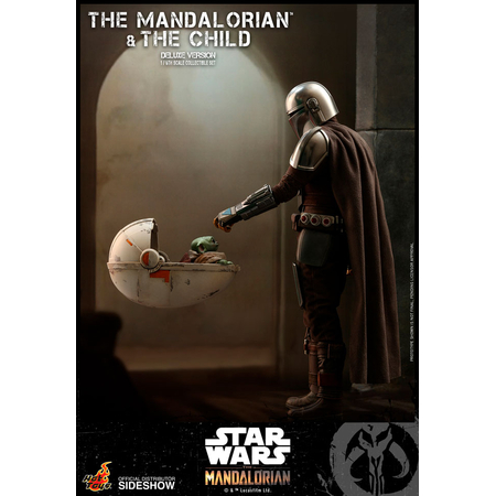 The Mandalorian and The Child (Deluxe) Collectible Set 1:6 Hot Toys 905873 TMS015