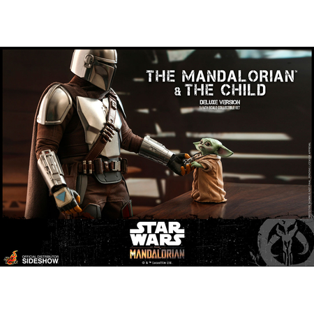 The Mandalorian and The Child (Deluxe) Collectible Set 1:6 Hot Toys 905873 TMS015