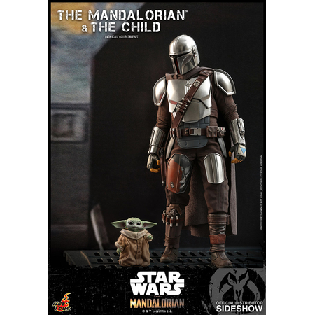 The Mandalorian and The Child (regular version) Collectible Set 1:6 Hot Toys 906135 TMS014