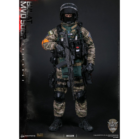 Bulat MVDSOBR Spetsnaz Moscow 1:6 figure DamToys 78066