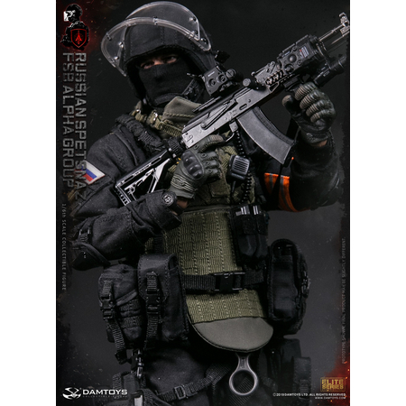 Russian Spetsnaz FSB Alpha Group 1:6 figure DamToys 78064