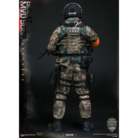 Bulat MVDSOBR Spetsnaz Moscou figurine 1:6 DamToys 78066