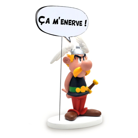 Astérix Statue Astérix Ç'a M'Énerve 15cm Plastoy