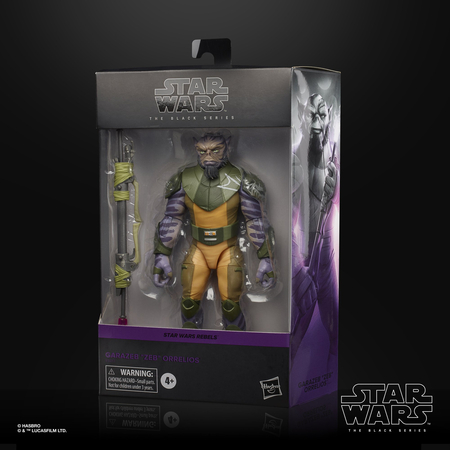 Star Wars The Black Series 6 pouces Garazeb “Zeb” Orrelios Deluxe Hasbro