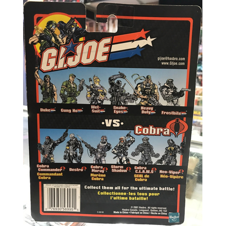 GI Joe VS Cobra HeavyDuty VS Cobra Claws (2001) Hasbro C-001B