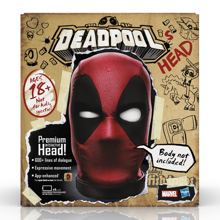 Marvel Legends Deadpool’s Head Premium Interactive Head Hasbro