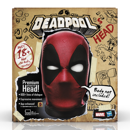 Marvel Legends Tête de Deadpool Interactive Hasbro