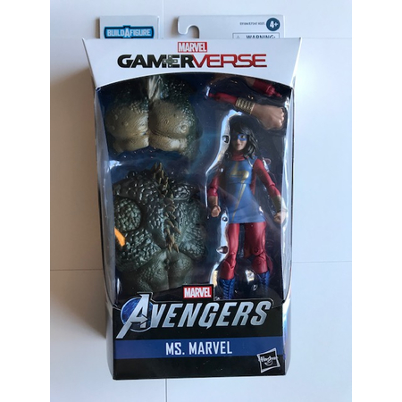 Marvel Legends Avengers Video Game - Ms Marvel (Kamala Khan) figurine échelle 6 pouces (BAF Abomination) Hasbro