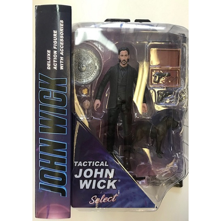 John Wick Select 7-inch Tactical John WIck Black Suit Diamond