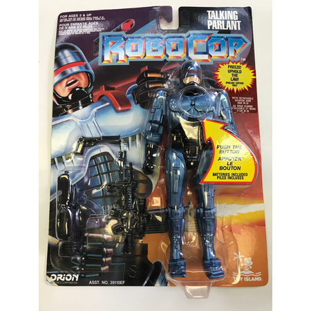 Robocop talking with detachable weapon arm and M16 8-inch figure Toy Island