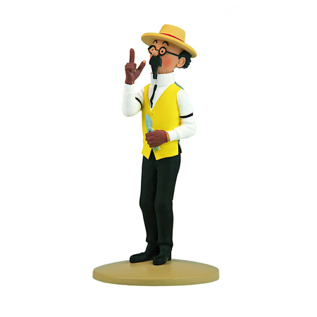 ​​​Tintin Figurine Professeur Tournesol Jardinier Résine 13.5cm