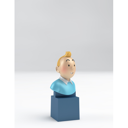 Tintin Figurine Buste PVC Tintin 7.5cm