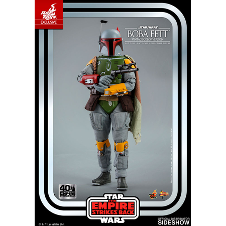 Star Wars: The Empire Strikes Back 40th Anniversary Collection Boba Fett (Vintage Color Version) 1:6 figure Hot Toys 906189