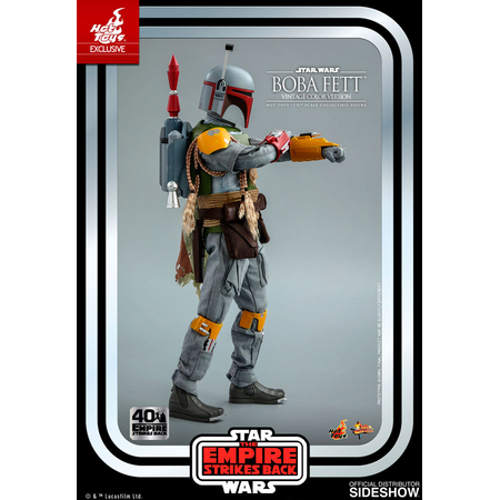 Star Wars: The Empire Strikes Back 40th Anniversary Collection Boba Fett (Vintage Color Version) 1:6 figure Hot Toys 906189