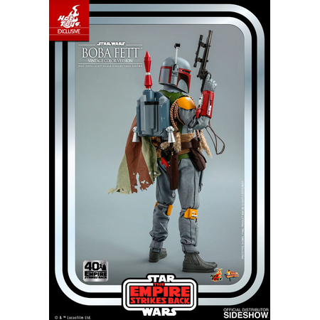 Star Wars: The Empire Strikes Back 40th Anniversary Collection Boba Fett (Vintage Color Version) 1:6 figure Hot Toys 906189