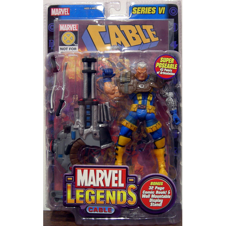 Marvel Legends Series VI Cable ToyBiz V-10 71107 (2004)