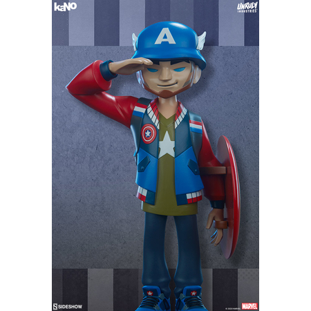 Captain America Designer Collectible Toy Unruly Industries 700098